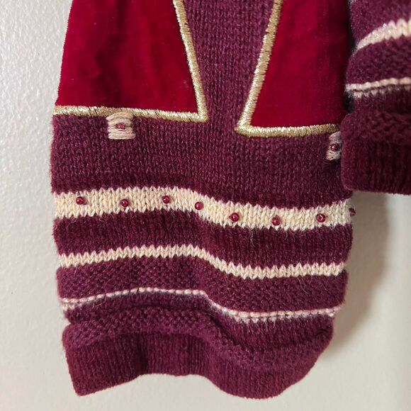Christopher-banks Women's Burgundy and Red Jumper - Picture 6 of 6